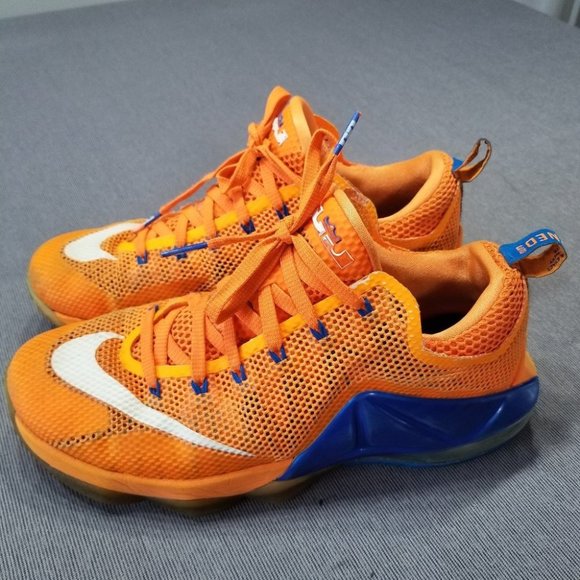 Nike Other - Nike Lebron Earned 23 Orange Mesh Running Athletic Sneaker Men's 8.5